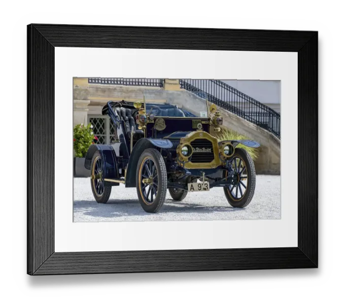 Framed Print : Oldtimer De Dion Bouton AU, built 1907 Framed Print : Oldtimer De Dion Bouton AU, built 1907