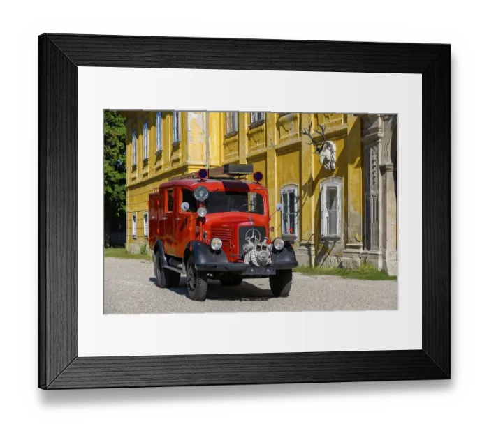Framed Print : Oldtimer Mercedes Benz L1500S 1941
