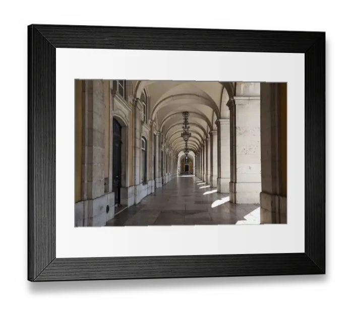 Framed Print : Arcades, arcade at the Ministry of Justice