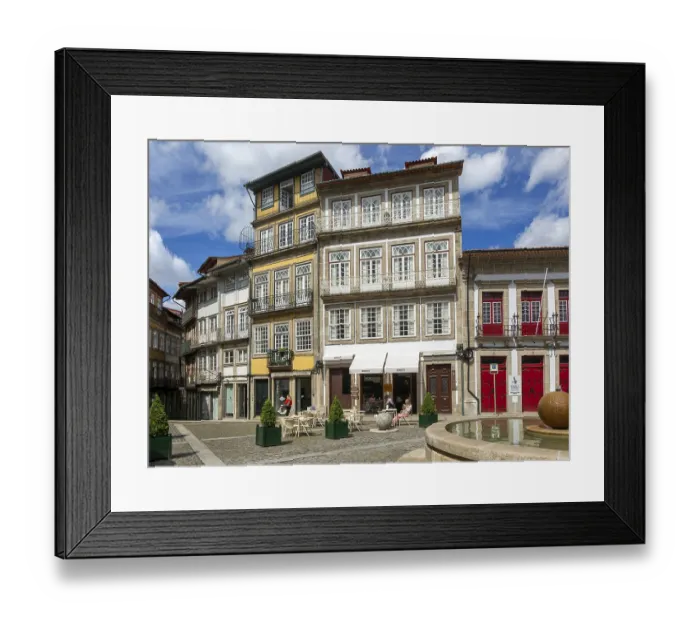 Framed Print : Historic buildings Largo da Misericordia Framed Print : Historic buildings Largo da Misericordia