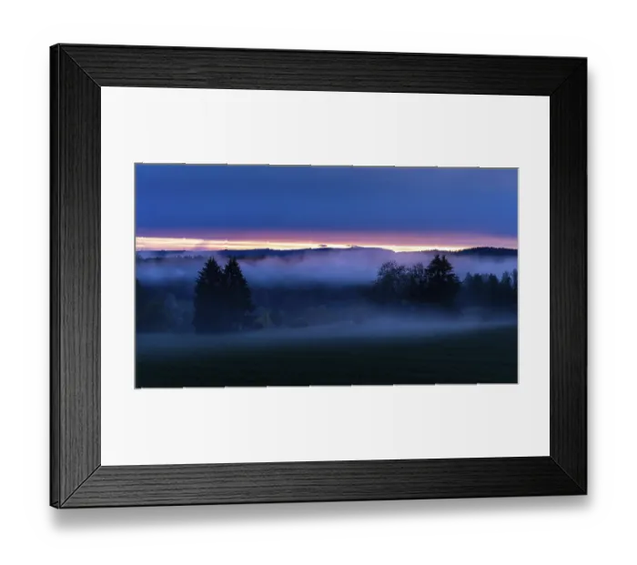 Framed Print : Landscape in the Little Odenwald Framed Print : Landscape in the Little Odenwald