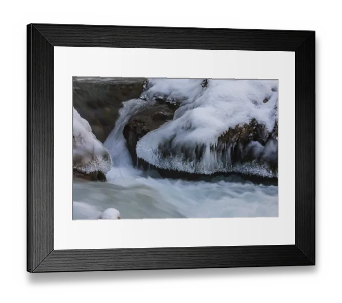 Framed Print : Rissbach creek in the Eng valley Framed Print : Rissbach creek in the Eng valley