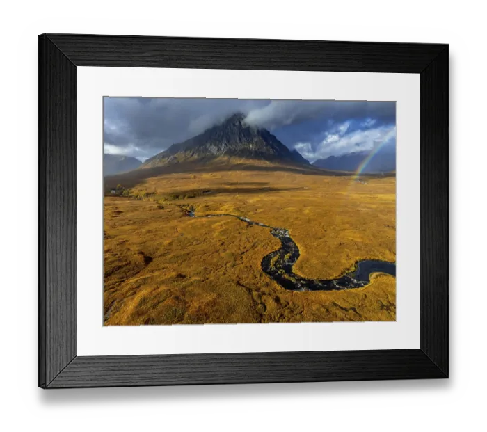 Framed Print : Morning light, cloudy mood, river