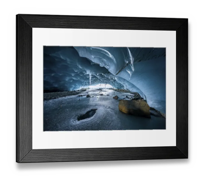 Framed Print : Glacier cave, ice cave, Morteratsch Glacier Framed Print : Glacier cave, ice cave, Morteratsch Glacier