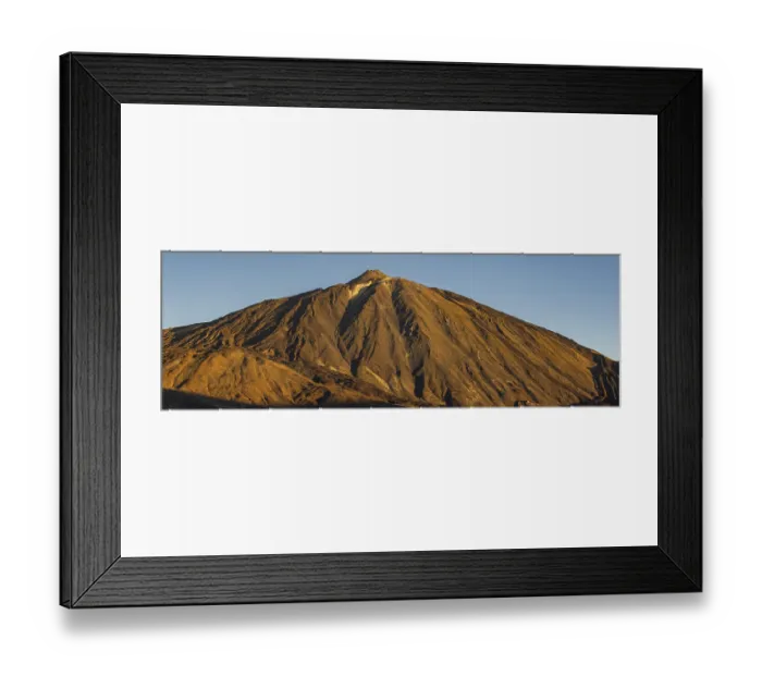 Framed Print : Panorama during the ascent to Alto de Guajara