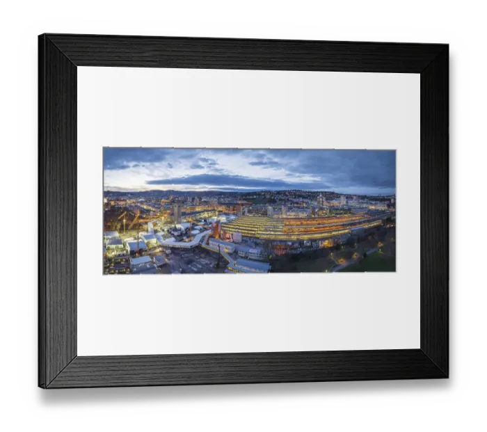 Framed Print : Main station, construction site Stuttgart 21 Framed Print : Main station, construction site Stuttgart 21