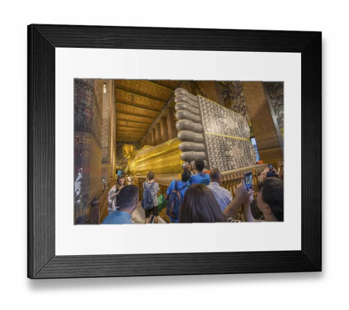 Framed Print : Wat Pho, temple of the reclining Buddha Framed Print : Wat Pho, temple of the reclining Buddha