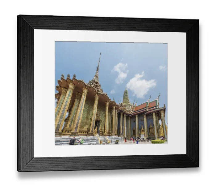Framed Print : Wat Phra Kaew, Temple of the Emerald Buddha