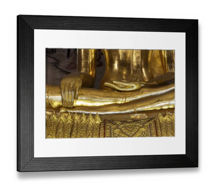 Framed Print : Golden Buddha statue, Phra Buddha Trilokachet Framed Print : Golden Buddha statue, Phra Buddha Trilokachet
