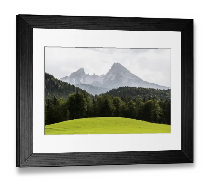 Framed Print : Watzmann, Berchtesgadener Land