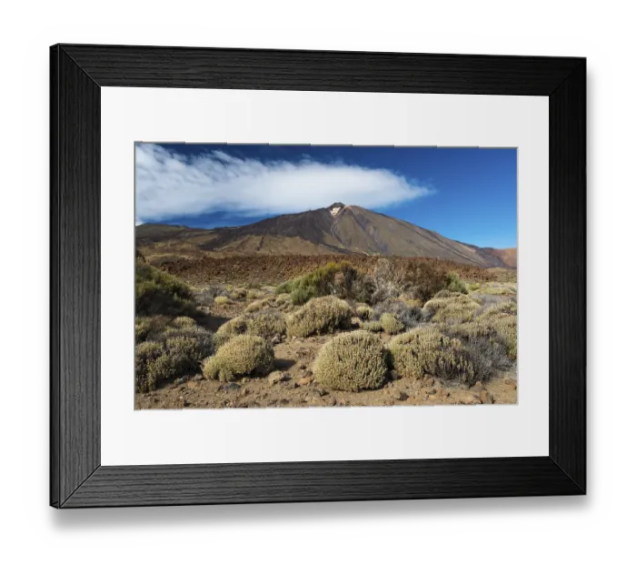 Framed Print : Teide volcano, Teide National Park