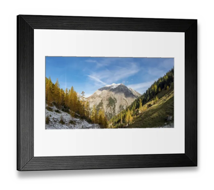 Framed Print : View of the rocky summit of the Gamsjoch Framed Print : View of the rocky summit of the Gamsjoch
