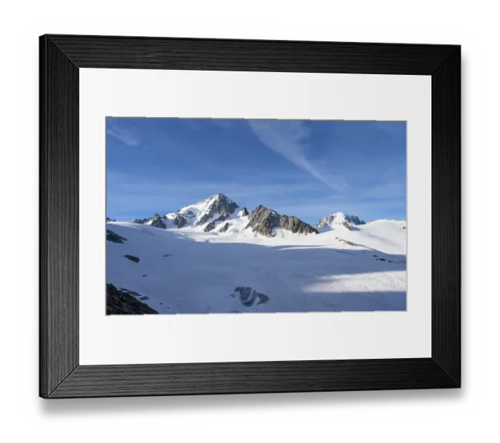 Framed Print : High alpine mountain landscape
