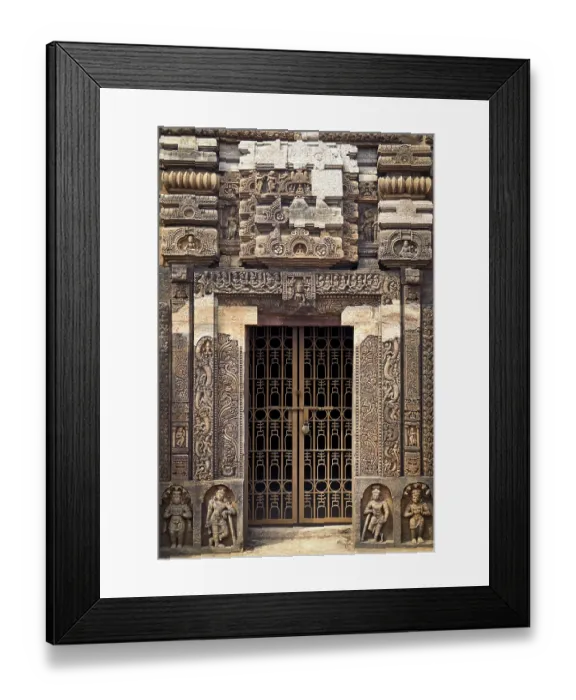 Framed Print : Entrance to a shrine, archaeological site Framed Print : Entrance to a shrine, archaeological site
