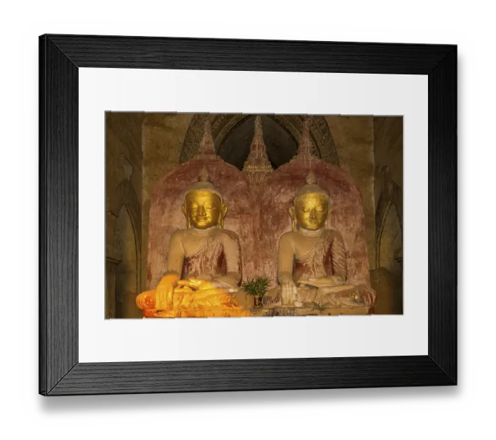 Framed Print : Buddha statue in the Dhamma-yan-gyi temple Framed Print : Buddha statue in the Dhamma-yan-gyi temple