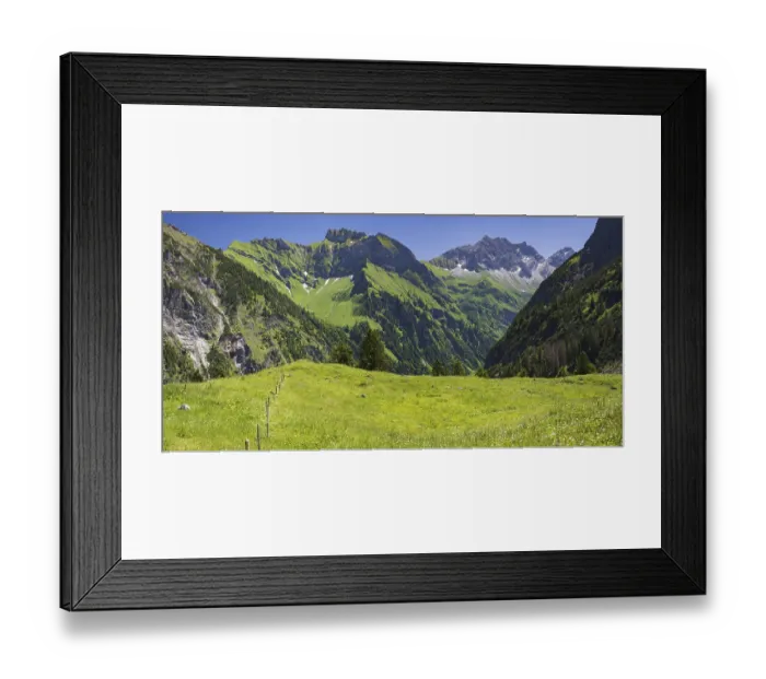 Framed Print : Schneck, 2268m, Himmelhorn, 2111m