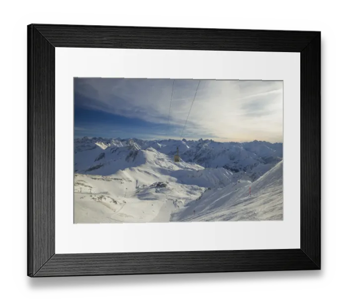Framed Print : Panorama of the Nebelhorn, 2224m