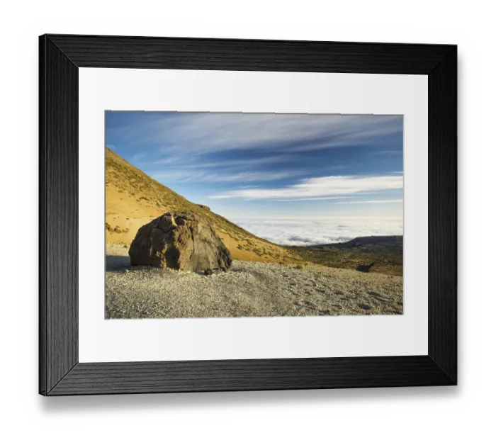 Framed Print : Lava balls, Teide eggs, Huevos del Teide