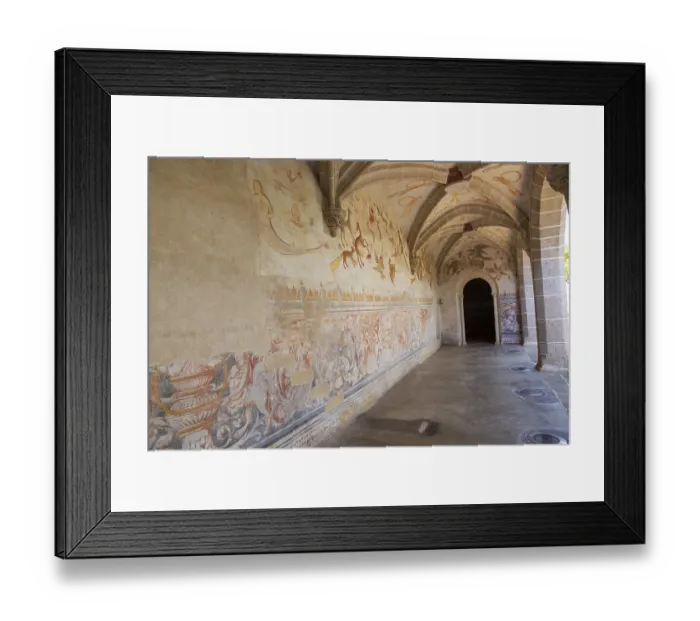 Framed Print : Image set of Casas Pintadas, Evora