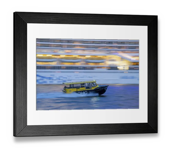 Framed Print : Cruise ship Aida Prima at the Cruise Terminal of Rotterdam