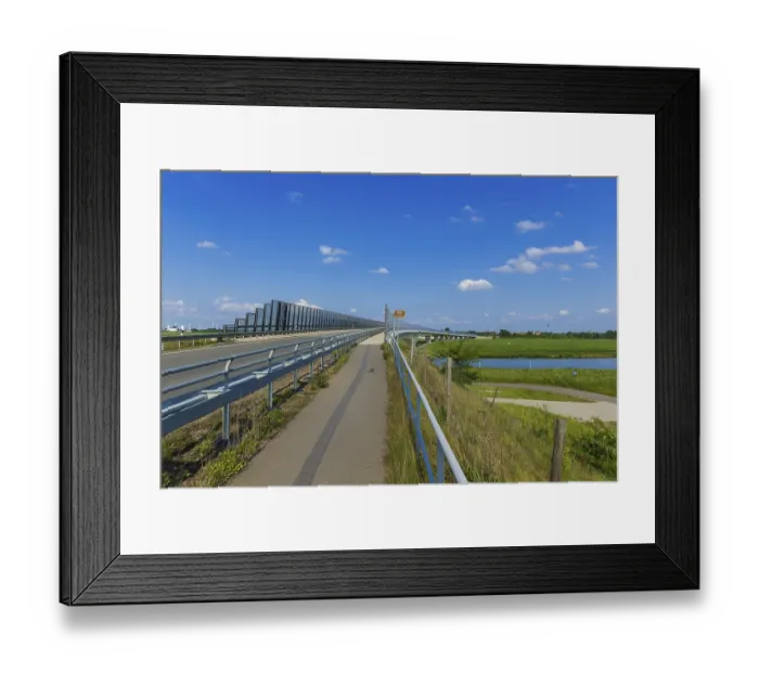 Framed Print : Muehlberg / Elbe is a town on the River Elbe in the district of Elbe Elster in southern Brandenburg