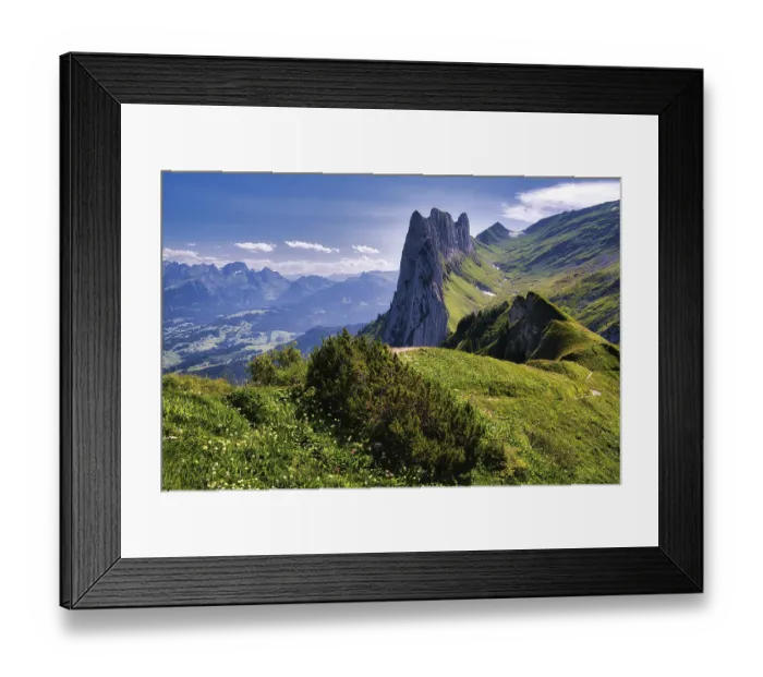 Framed Print : Kreuzberge, Chruezberg, in the Alpstein