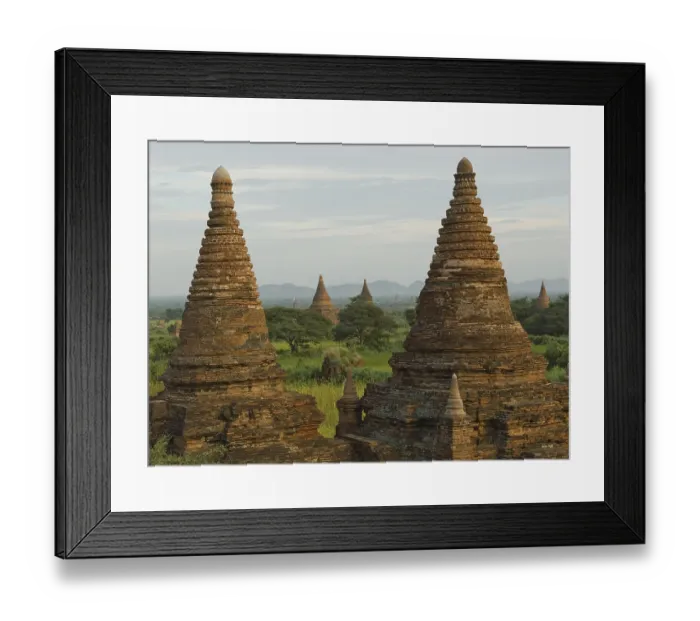 Framed Print : Pagoda field of Bagan, Bagan, Burma