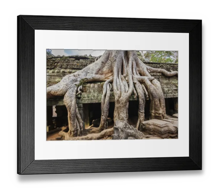 Framed Print : Travel Cambodia concept background