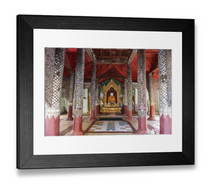 Framed Print : Beautiful ornaments in the Shwezigon Pagoda Framed Print : Beautiful ornaments in the Shwezigon Pagoda