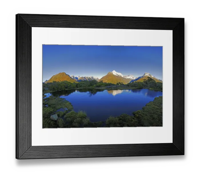 Framed Print : View from Key Summit to Mt Christina (centre) Framed Print : View from Key Summit to Mt Christina (centre)