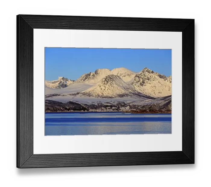 Framed Print : Norway, Tromso, Tromse, Sommaroya, Europe