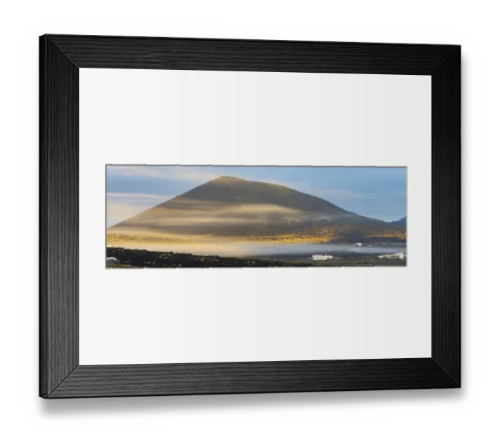 Framed Print : Montana Negra, Parque Natural de Los Volcanes