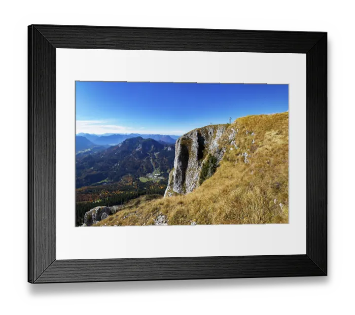 Framed Print : View to Loser summit, Loser, Loser plateau