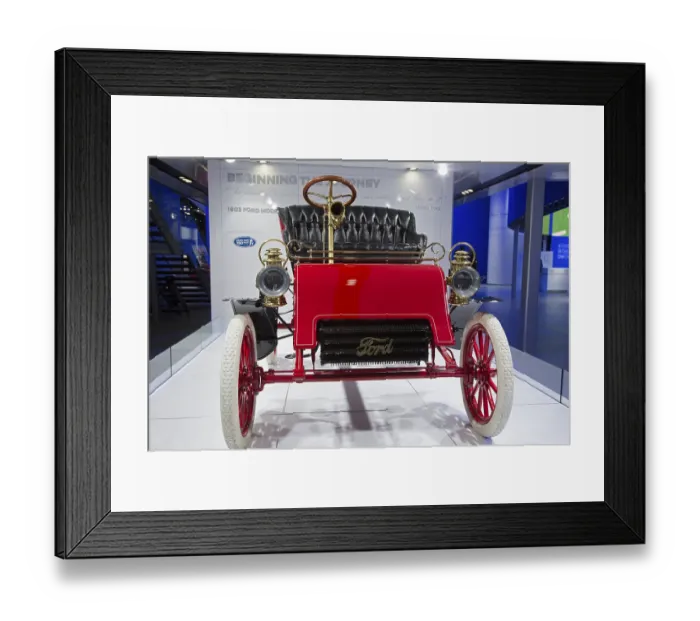 Framed Print : The oldest surviving Ford, a 1903 Ford Model A