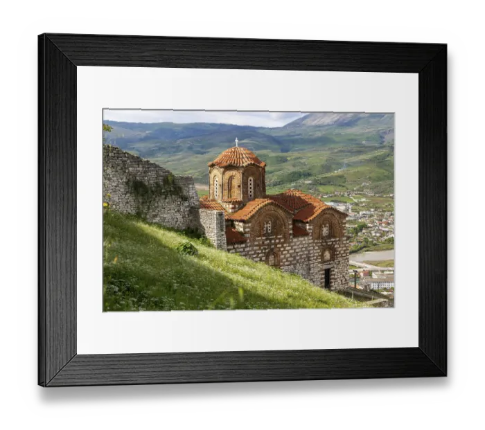 Framed Print : Byzantine architecture of Holy Trinity church