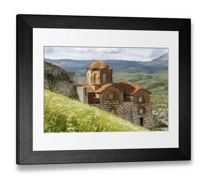 Framed Print : Byzantine architecture of Holy Trinity church Framed Print : Byzantine architecture of Holy Trinity church