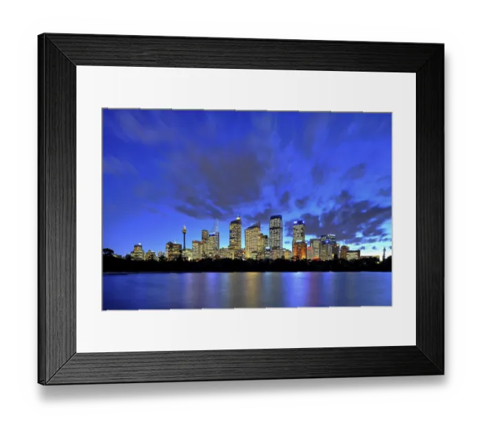 Framed Print : Sydney skyline, TV Tower, Central Business District Framed Print : Sydney skyline, TV Tower, Central Business District