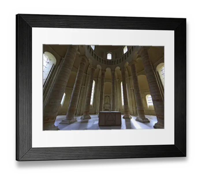 Framed Print : Fontevraud-lAbbaye, Maine-et-Loire