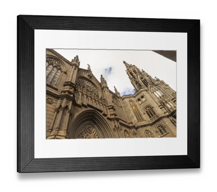 Framed Print : Side door of the Church of San Juan Bautista