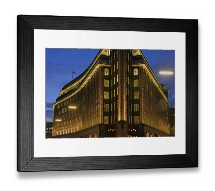 Framed Print : Europe, Germany, Hamburg, City