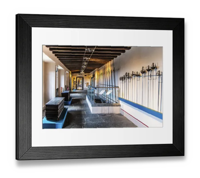 Framed Print : Arms Museum, Castle of San Giusto
