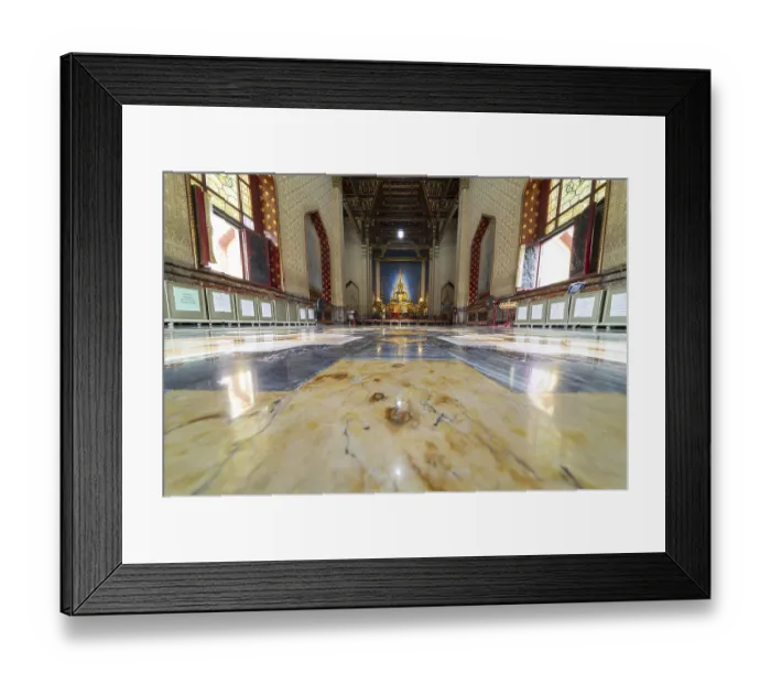 Framed Print : Golden Buddha statue, Bhumispara-mudra Framed Print : Golden Buddha statue, Bhumispara-mudra