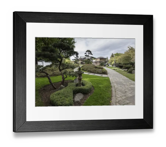 Framed Print : Japanese Garden, Bad Langensalza