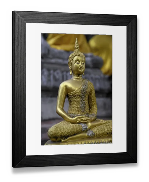 Framed Print : Buddha statue in Wat Yai Chai Mongkhon Framed Print : Buddha statue in Wat Yai Chai Mongkhon
