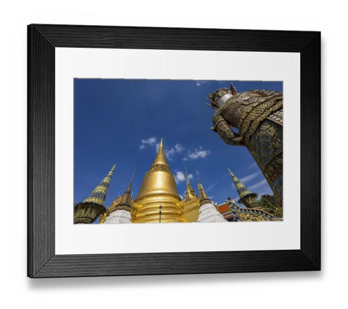 Framed Print : Wat Phra Kaeo, Temple of the Emerald Buddha