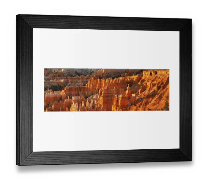 Framed Print : Bryce Amphitheatre at sunrise, Bryce Canyon National Park Framed Print : Bryce Amphitheatre at sunrise, Bryce Canyon National Park