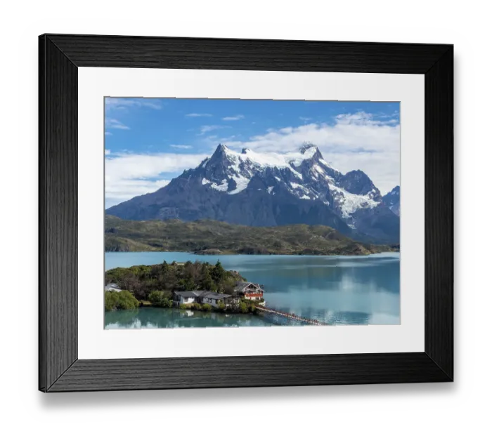 Framed Print : Torres del Paine National Park