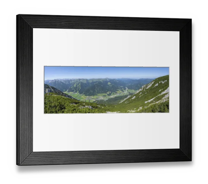 Framed Print : View into the valley to Achenkirch Framed Print : View into the valley to Achenkirch