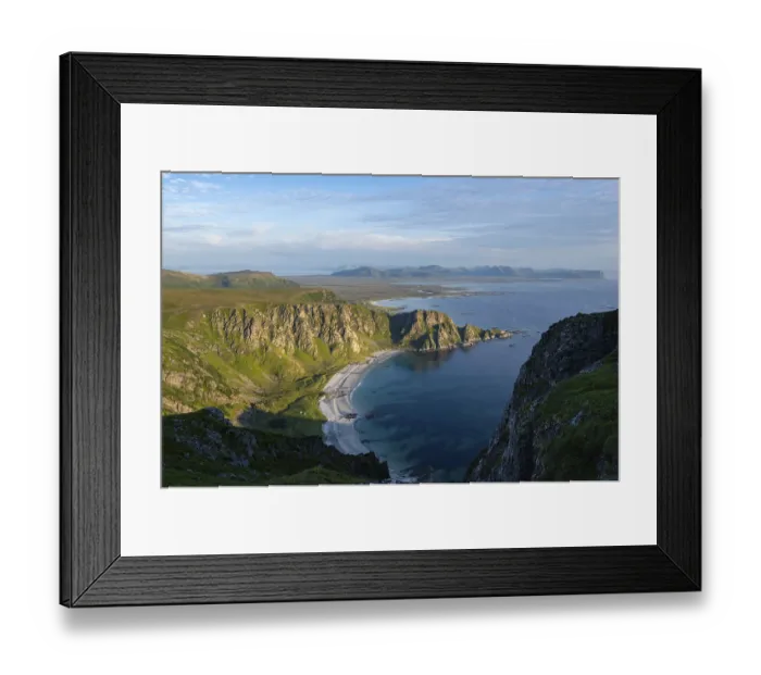 Framed Print : View from the summit of Matind or Matinden Framed Print : View from the summit of Matind or Matinden