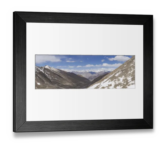 Framed Print : Khardong Pass, second highest motorable pass in the world Framed Print : Khardong Pass, second highest motorable pass in the world